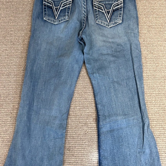 Two size 12 vigoss jeans. Like new, never dried in dryer. - Picture 6 of 6